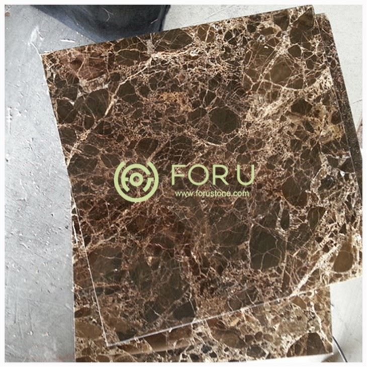 dark emperador marble cut-to-size tile