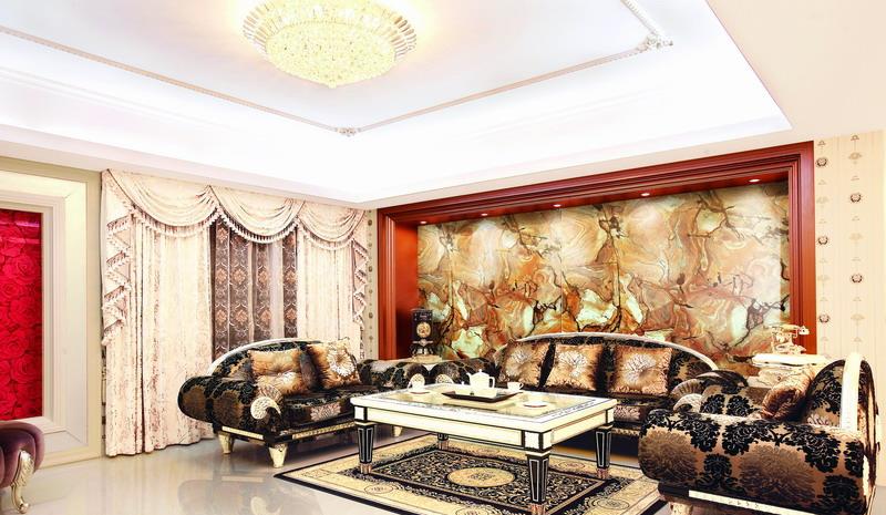 Special Marble Slabs Use For Stone Feature Wall Design Appreciation