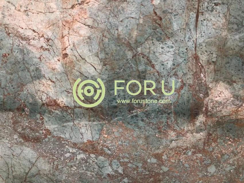 What is the 3d shaped marble mosaic tiles?