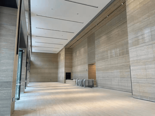 Silk Serpeggiante Marble Building Lobby Projects