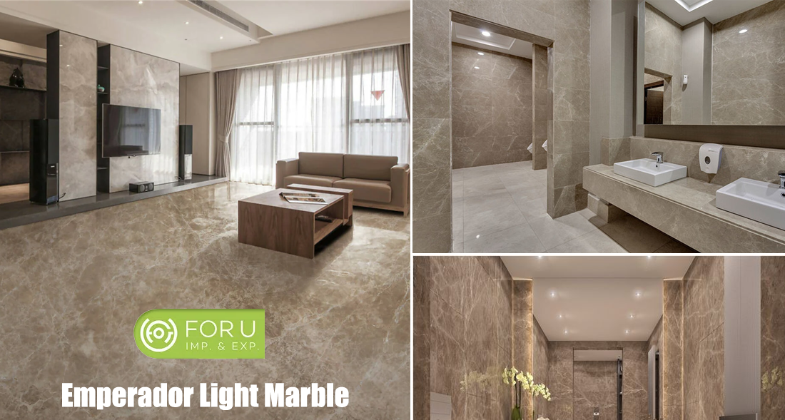 Empeador Light Marble Tiles For Residences and commercial buildings FOR U STONE Empeador Light Marble Tiles For Residences and commercial buildings FOR U STONE