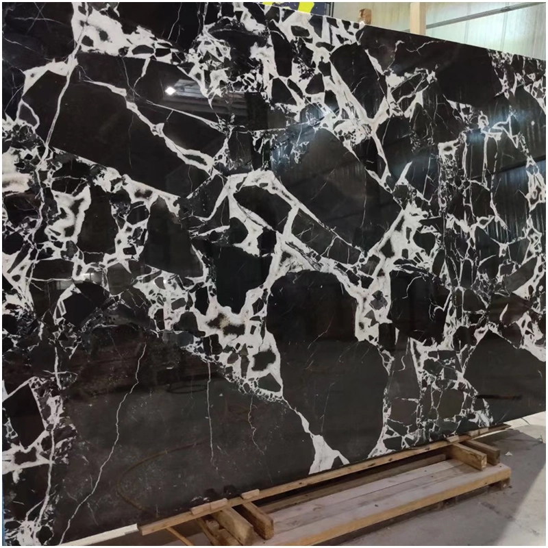 Frence Nepoleon Black Marble Slabs