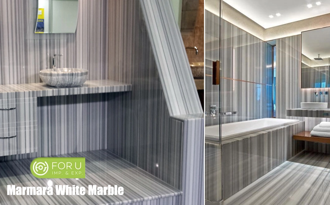 Marmara White Marble Floor and Wall Projects FOR U STONE Marmara White Marble Floor and Wall Projects FOR U STONE