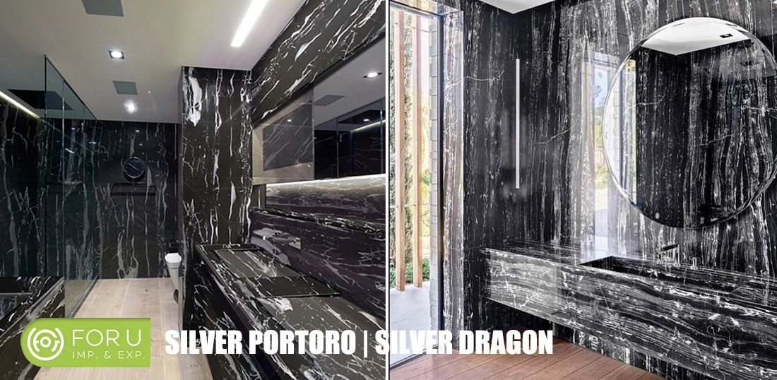 Silver Portoro Marble Bathroom Projects FOR U STONE Silver Portoro Marble Bathroom Projects FOR U STONE