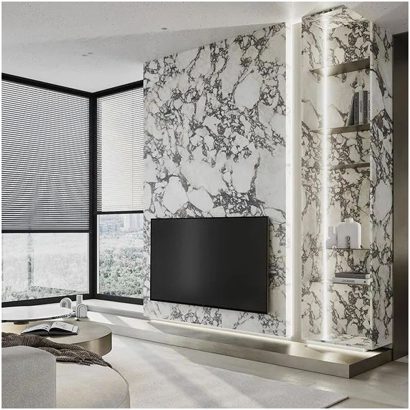 Refresh your space: the artistic charm of Calacatta Viola Marble