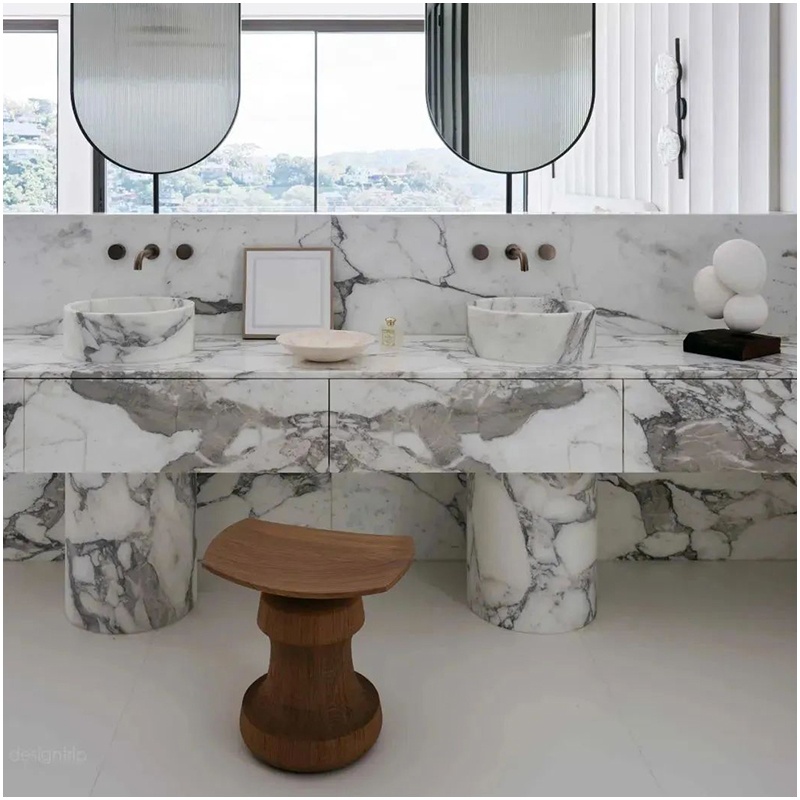 Top WhiteMarbleFromFORUSTONE