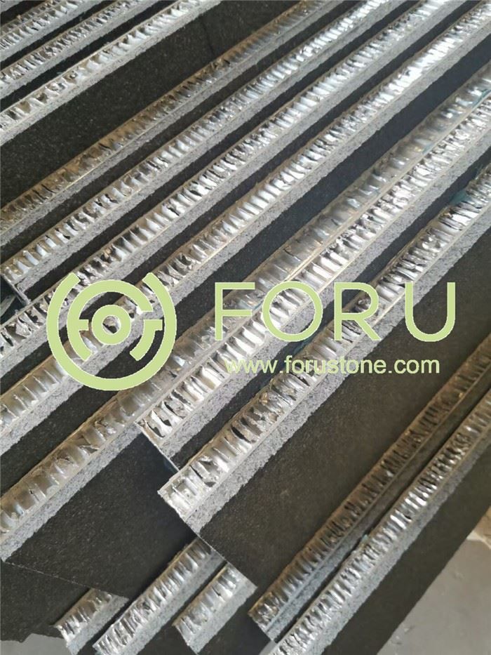 aluminium honeycomb granite stone