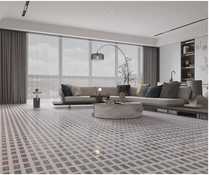 The creative collision of terrazzo color and texture