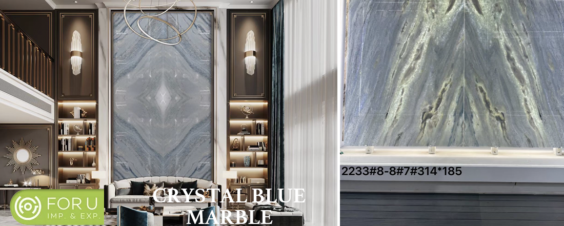 Blue Crystal Marble Blue Crystal Marble