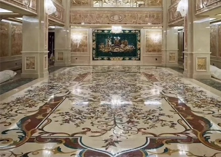NaturalMarbleMedallionTiles