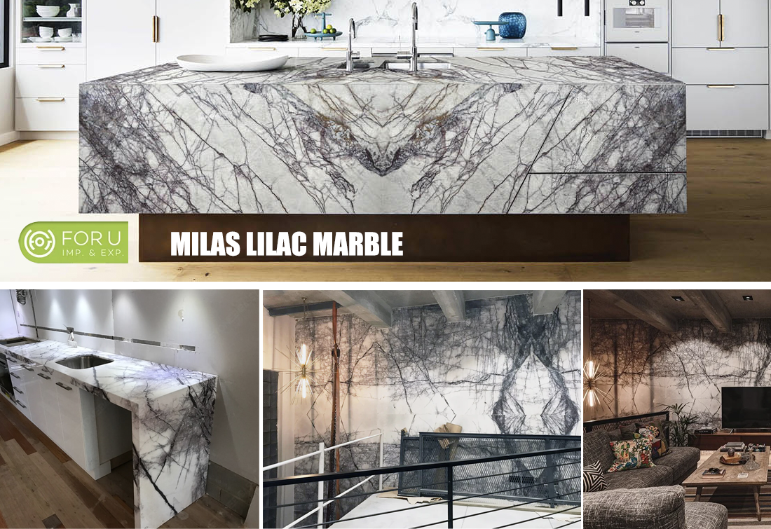 Milas Lilac Marble Countertops and Wall Tiles Projects FOR U STONE Milas Lilac Marble Countertops and Wall Tiles Projects FOR U STONE