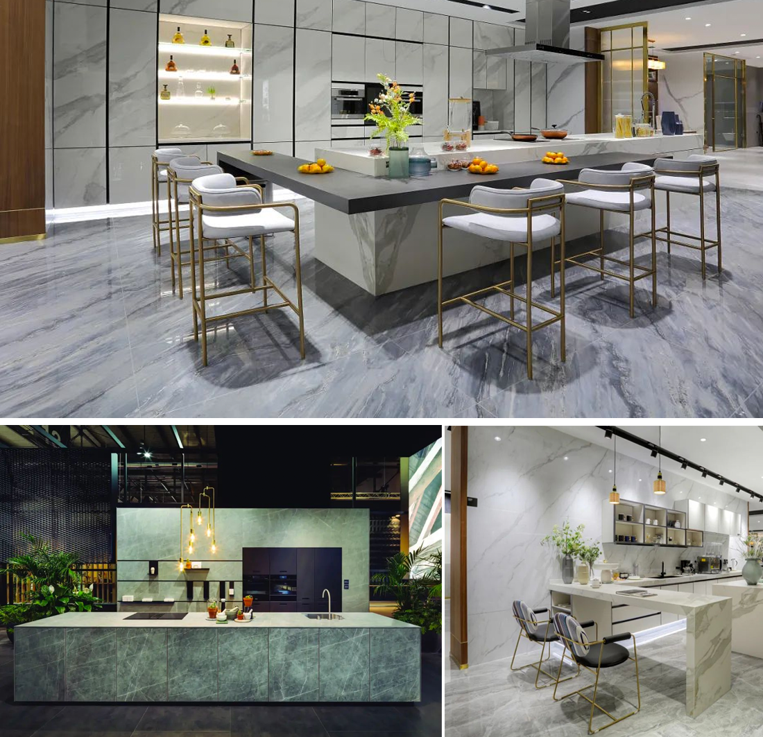 Ultra Compact Kitchen Countertops designs FOR U STONE Ultra Compact Kitchen Countertops designs FOR U STONE