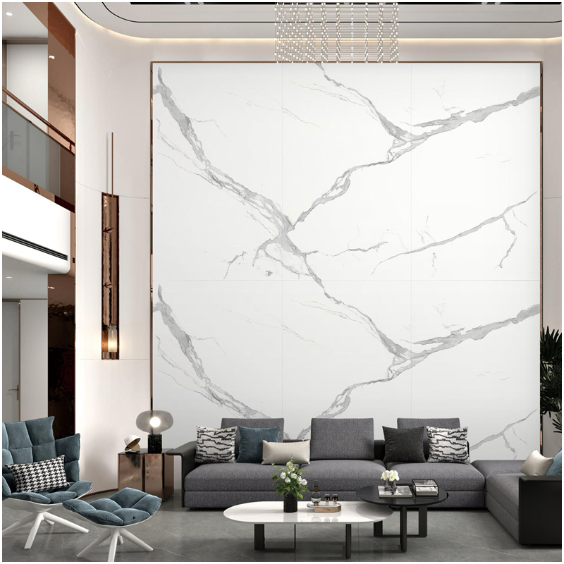 Ultra Large Size White Porcelain Slab