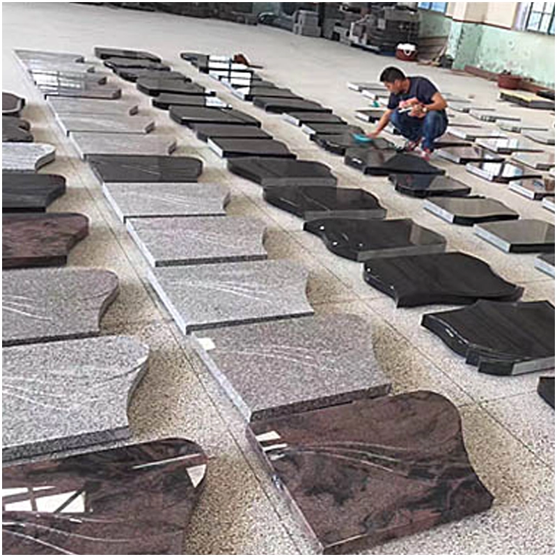 Customized Granite Headstone QC Checking Customized Granite Headstone QC Checking
