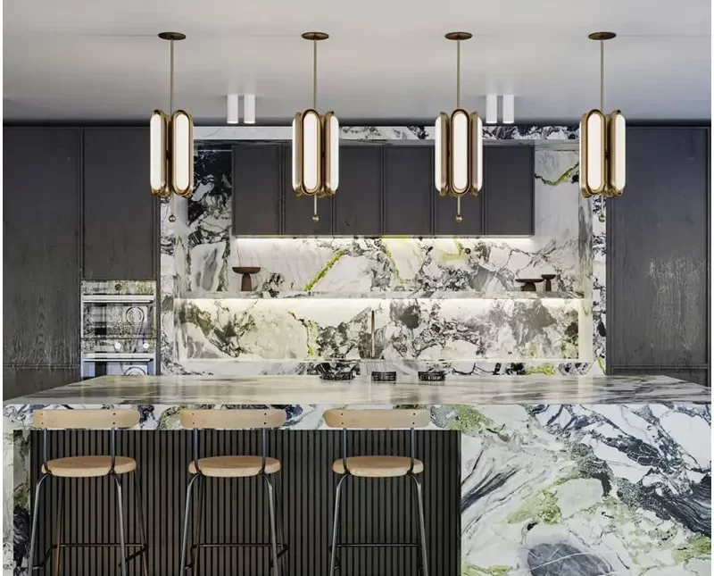 Ice Connect Green Marble Kitchen Countertops Ice Connect Green Marble Kitchen Countertops