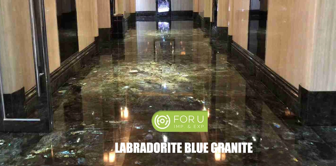 Labradorite Blue Granite Hotel Hallway Flooring projects Labradorite Blue Granite Hotel Hallway Flooring projects