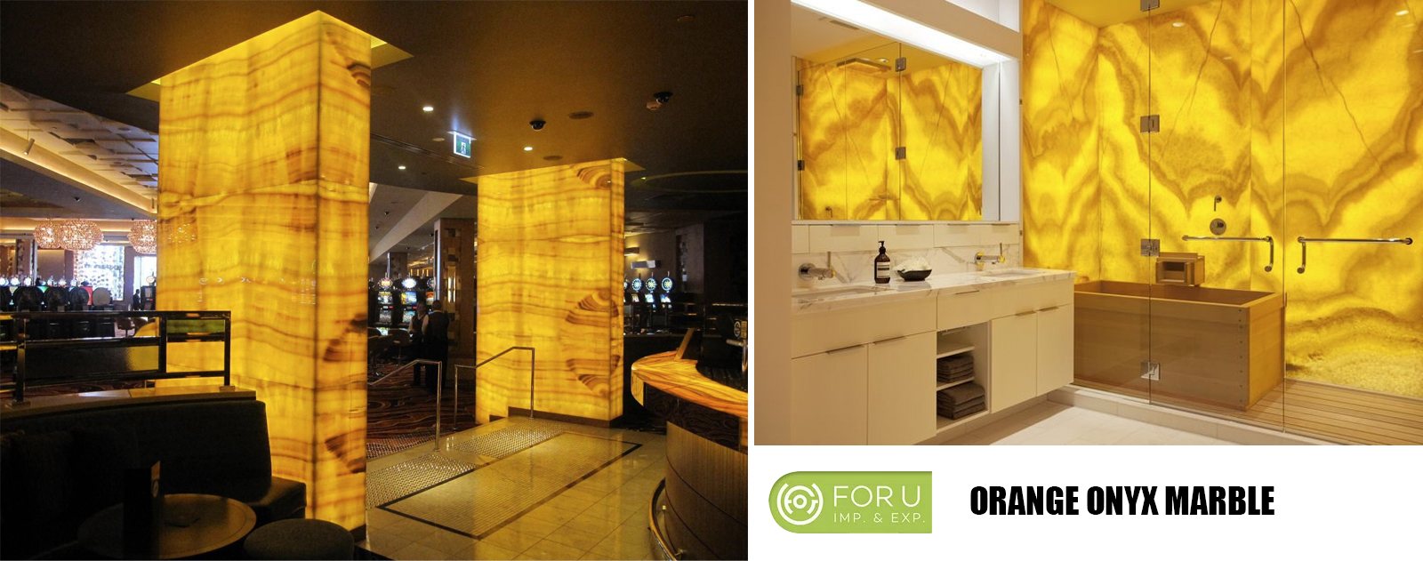 Orange Onyx Marble Backlit Wall Projects FOR U STONE Orange Onyx Marble Backlit Wall Projects FOR U STONE