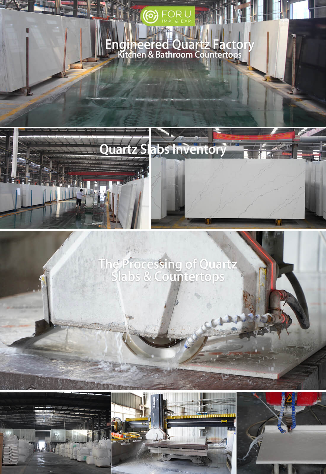 Quartz Stone Factory Professional Engineered Quartz Stone Factory in China-FOR U STONE