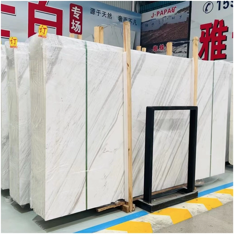 Volakas White Marble Polished Slabs
