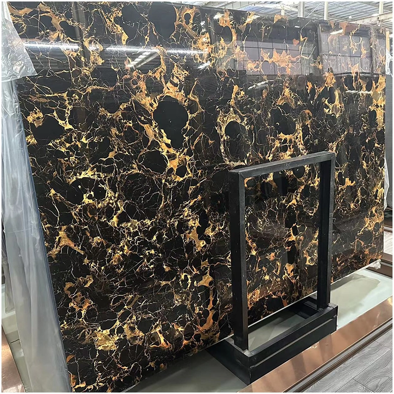 Golden Black Marble