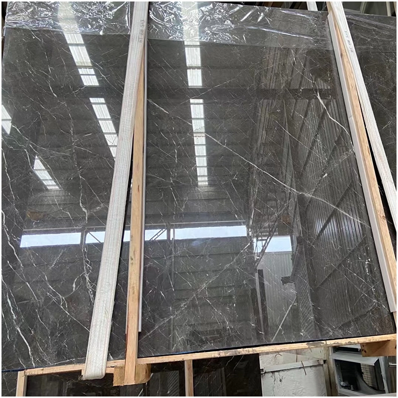 Oriental grigio carnico marble slabs