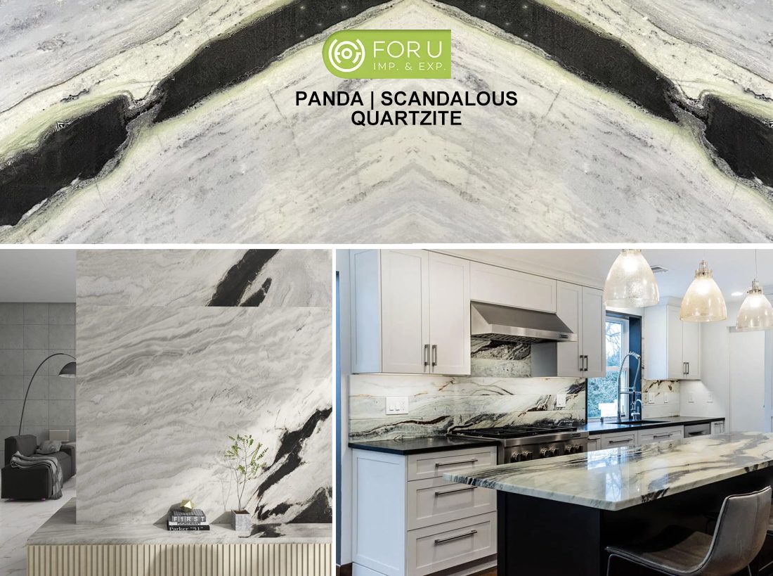 Panda White Quartzite Tiles and Countertops Panda White Quartzite Tiles and Countertops