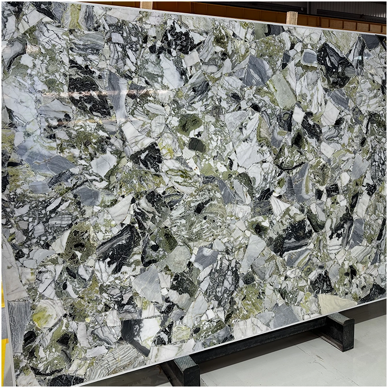 Primavera Verde Marble Slab