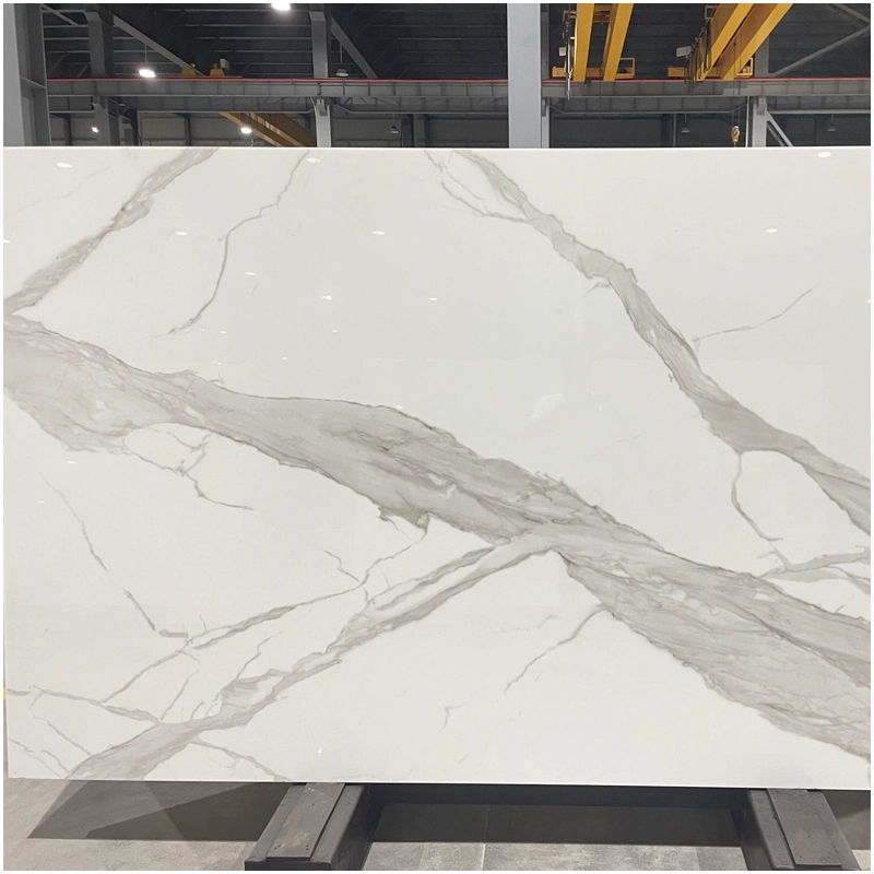 Calacatta Crystallized Marble Slab