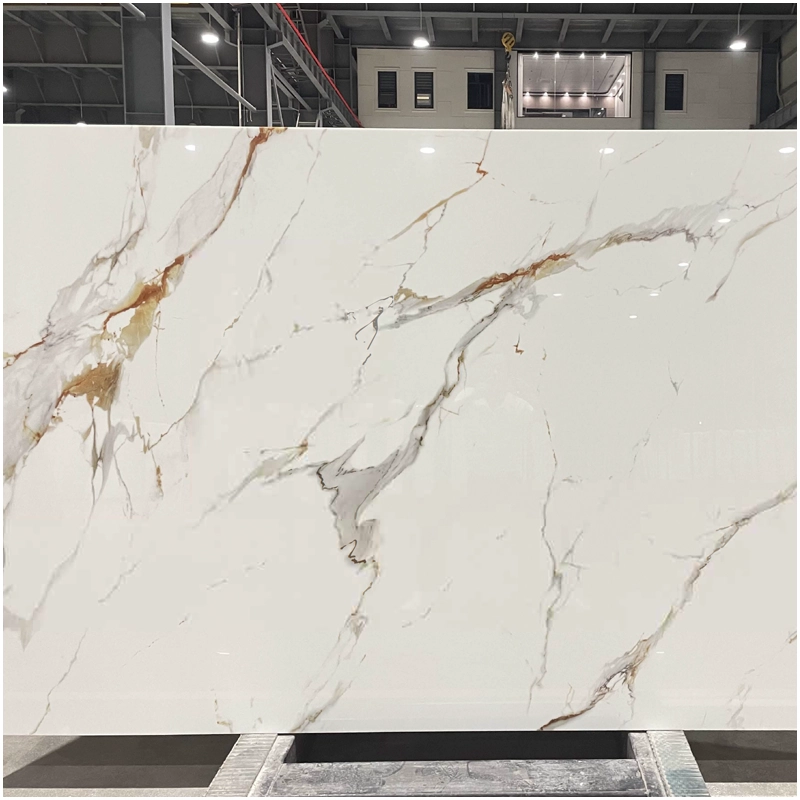 Calacatta Gold Nano Glass Slabs Calacatta Gold Nano Glass Slabs