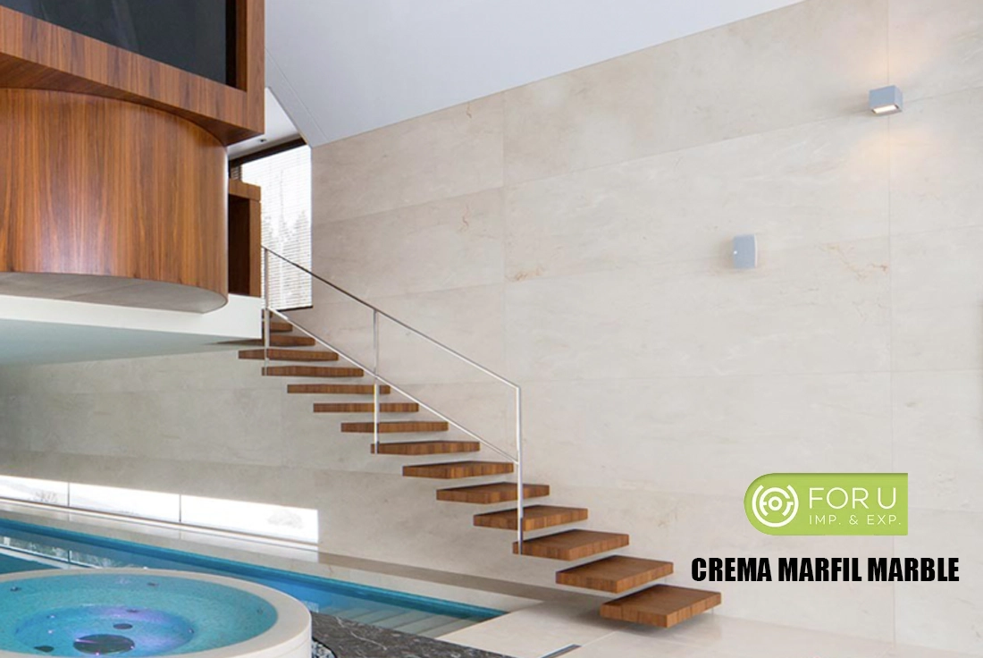 Crema Marfil Marble Wall Paving Projects FOR U STONE Crema Marfil Marble Wall Paving Projects FOR U STONE
