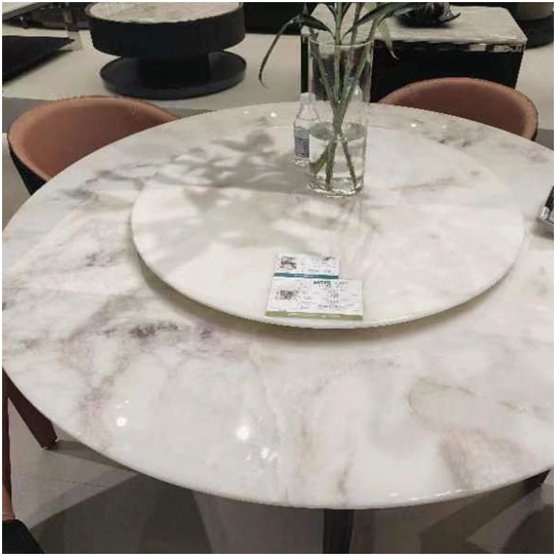 Round Quartzite Dining Table