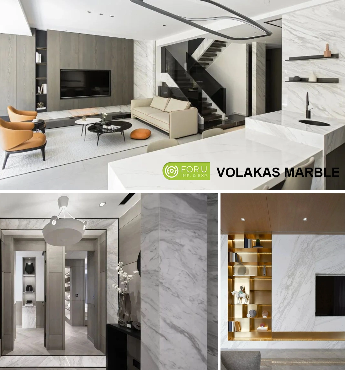 Volakas Marble Wall Tiles Designs FOR U STONE Volakas Marble Wall Tiles Designs FOR U STONE