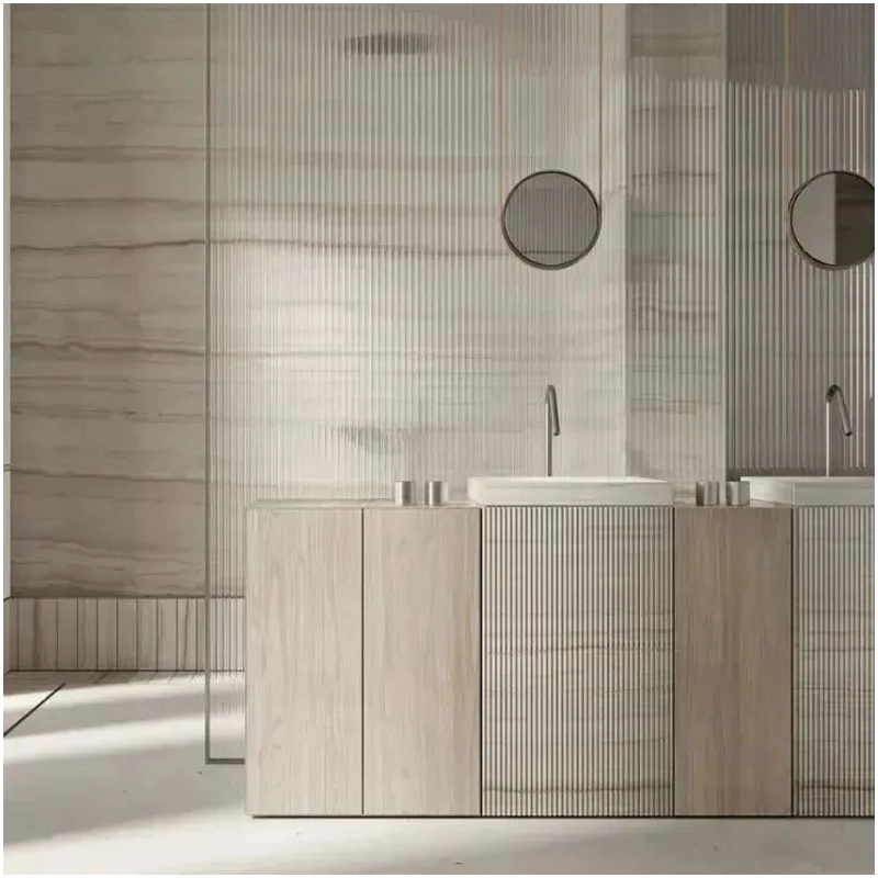 Wooden White Marble Bathroom Projects FOR U STONE