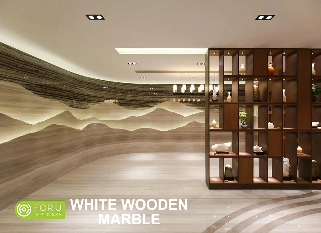Wooden White Marble Floor and Wall Projects FOR U STONE Wooden White Marble Floor and Wall Projects FOR U STONE
