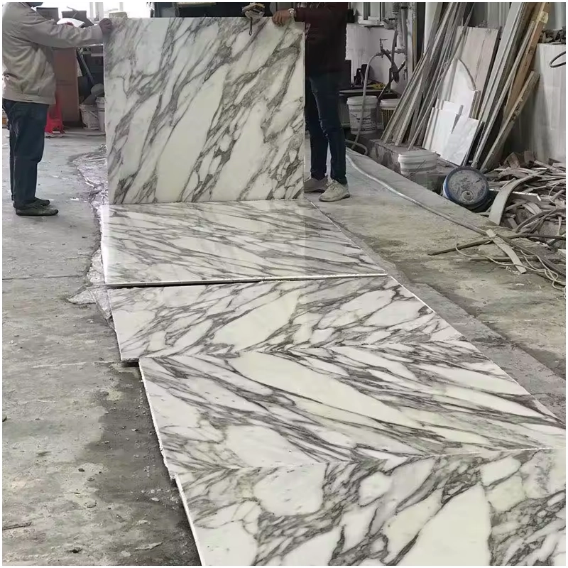 Arabescato Marble Tile