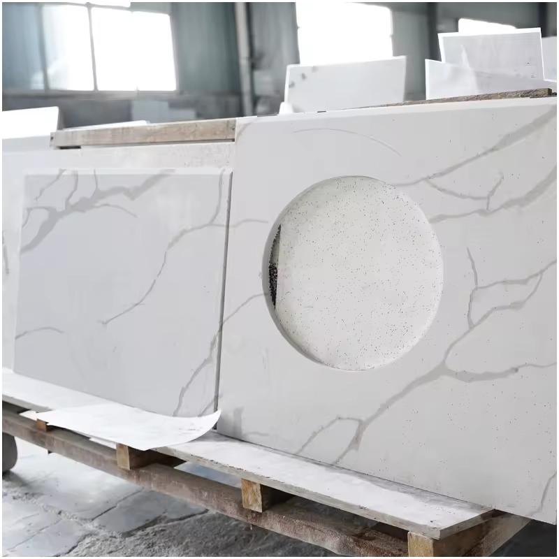 Engineered Whitest Ccalacatta Quartz Engineered Whitest Ccalacatta Quartz