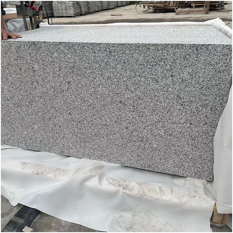 Flamed And Brushed G Granite Floor Tiles