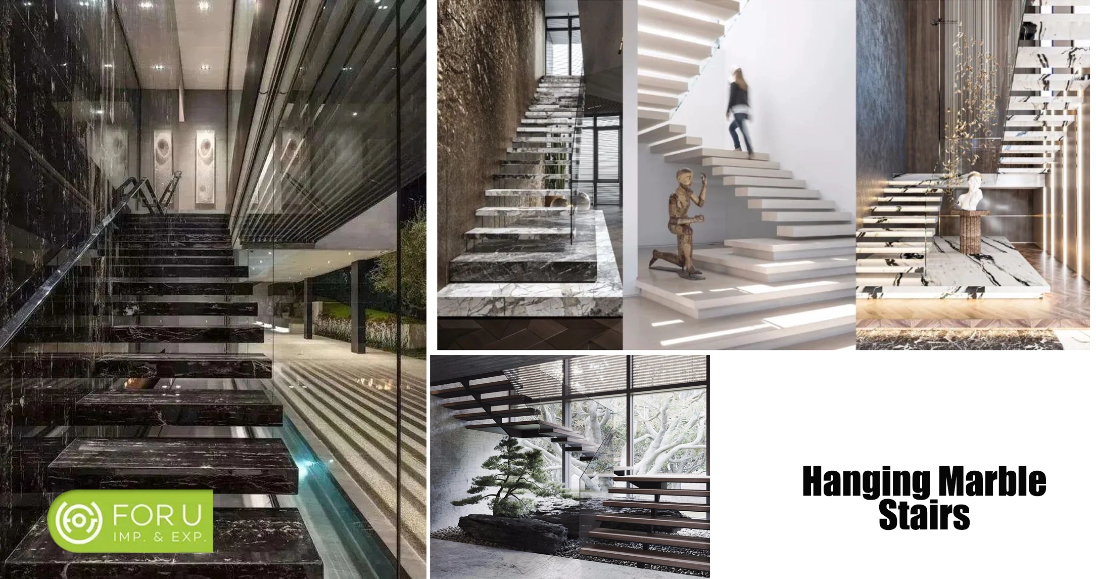 Wall Hanging Marble Staircase Designs