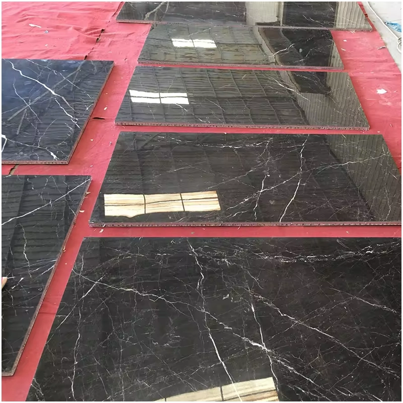 Dark Brown Marble Tile