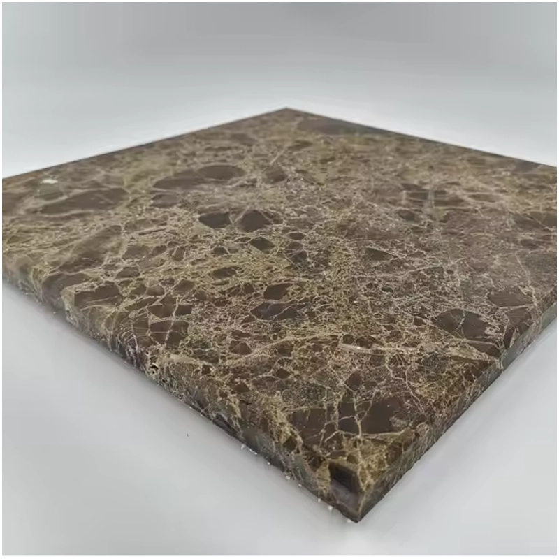 Dark Emperador Marble Flooring Tiles