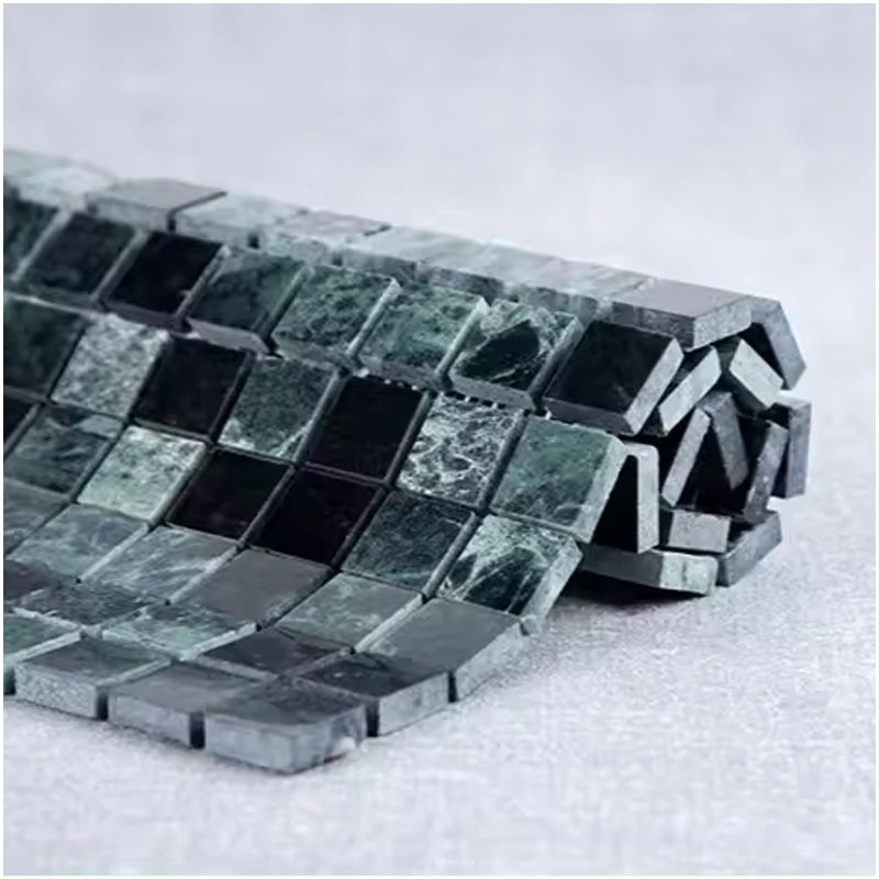 Dark Green Marble Swimming Pool Mosaic Tile