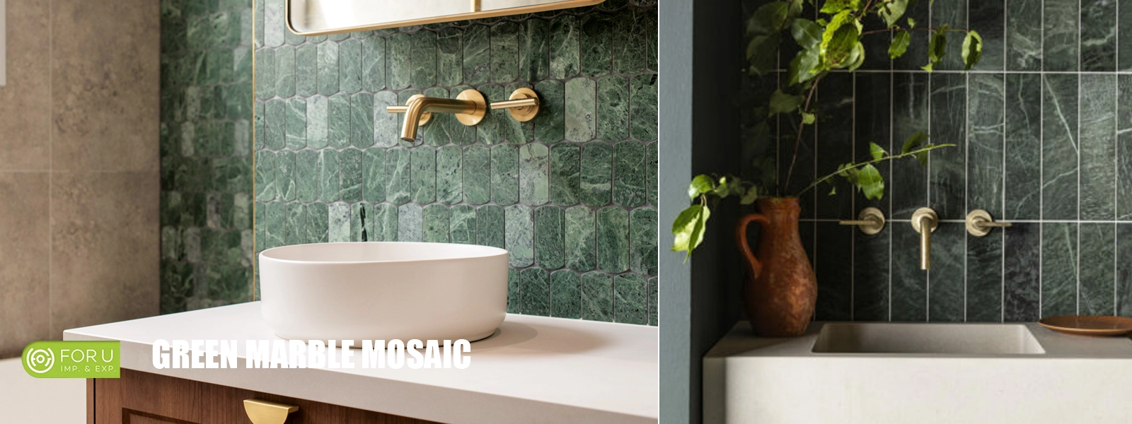 Green Marble Mosaic Tile Bathroom Designs FOR U STONE Green Marble Mosaic Tile Bathroom Designs FOR U STONE
