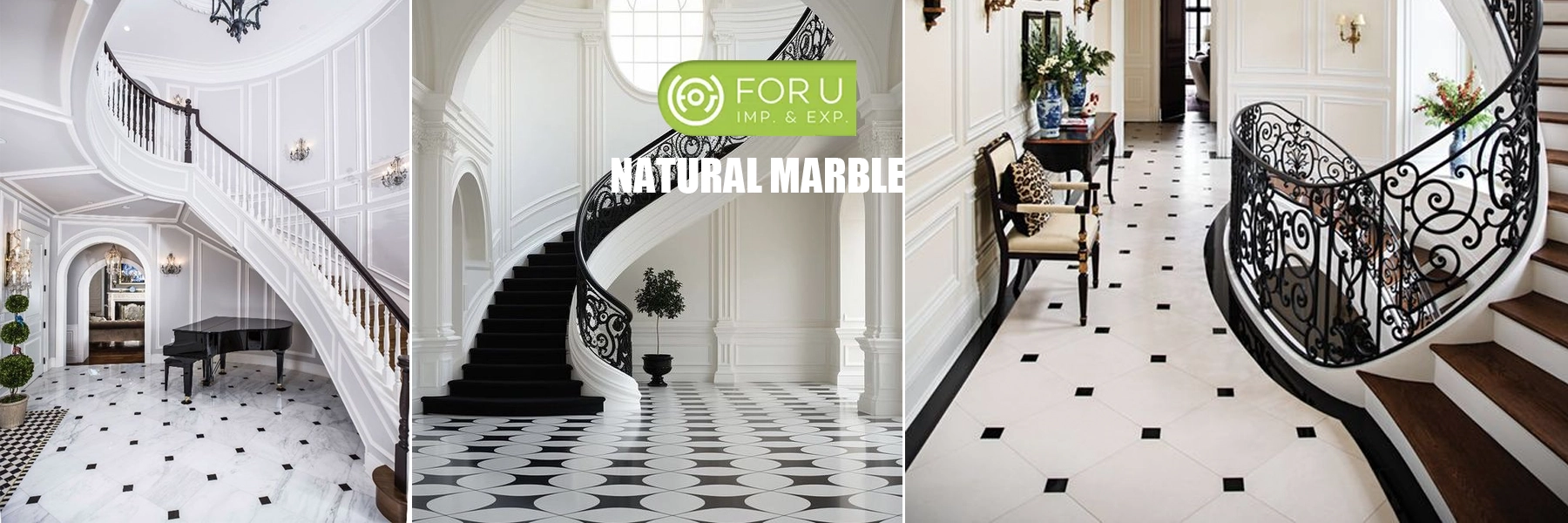 Luxury Interior Designs with Natural Marble Tiles FOR U STONE Luxury Interior Designs with Natural Marble Tiles FOR U STONE