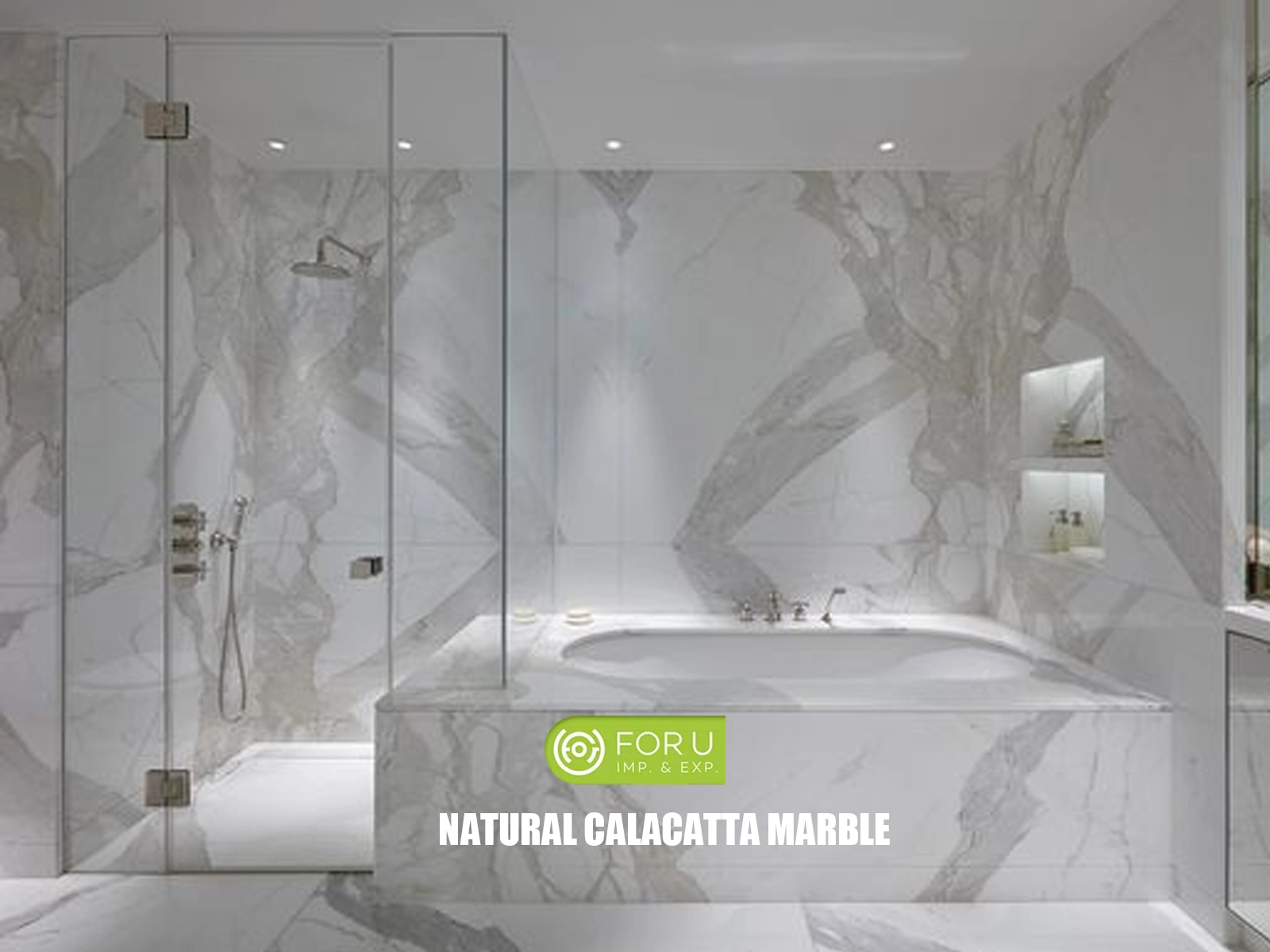 Natural Calacatta Marble Bathroom Tiles Designs FOR U STONE Natural Calacatta Marble Bathroom Tiles Designs FOR U STONE