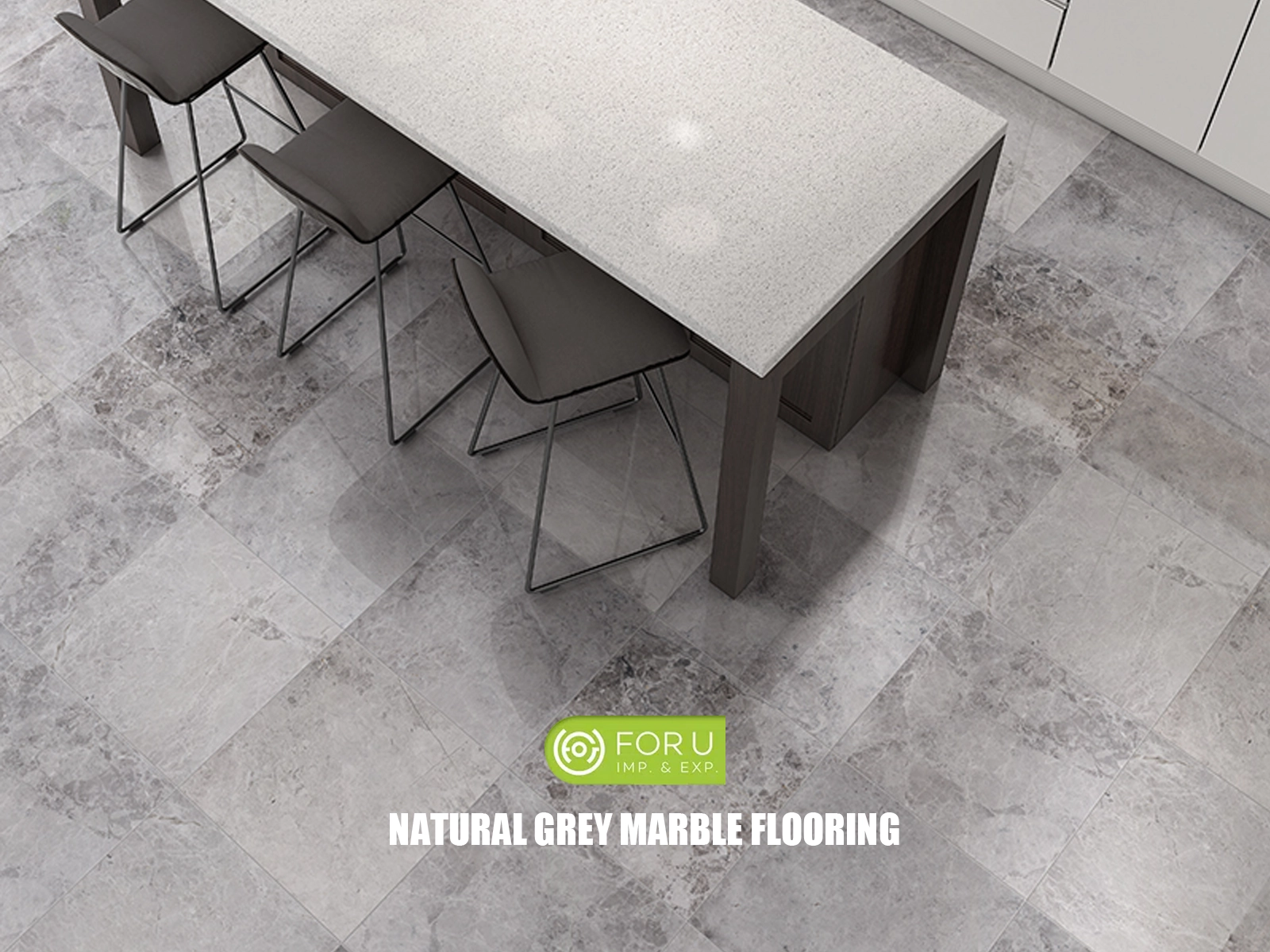Natural Grey Marble Kitchen Flooring Tiles Designs FOR U STONE Natural Grey Marble Kitchen Flooring Tiles Designs FOR U STONE