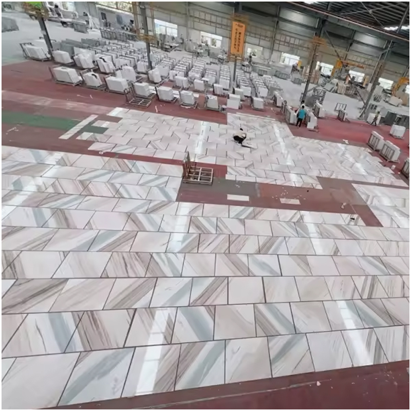 White Palissandro Marble Tiles