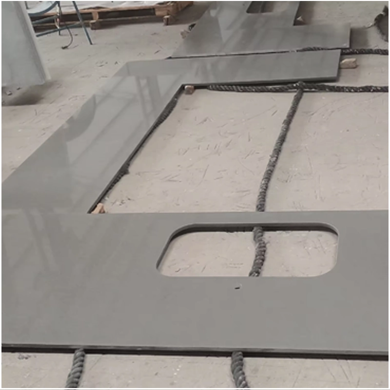 Grey Sparkle Quartz Countertops