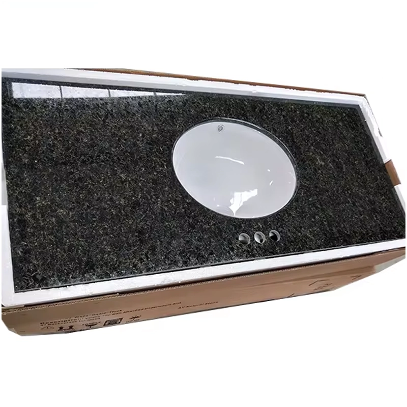 Verde Ubatuba Granite Vanity Top