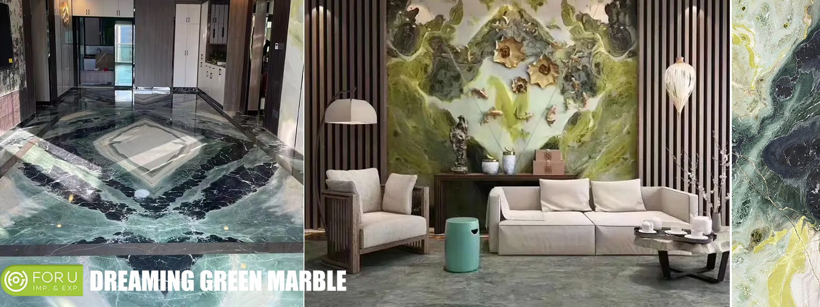 Dreaming Green Marble Luxury Floor and Wall Projects FOR U STONE marble living room