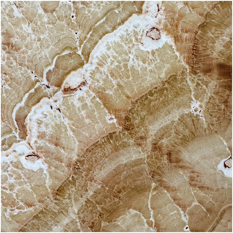 Peacock Yellow Brown Onyx Marble